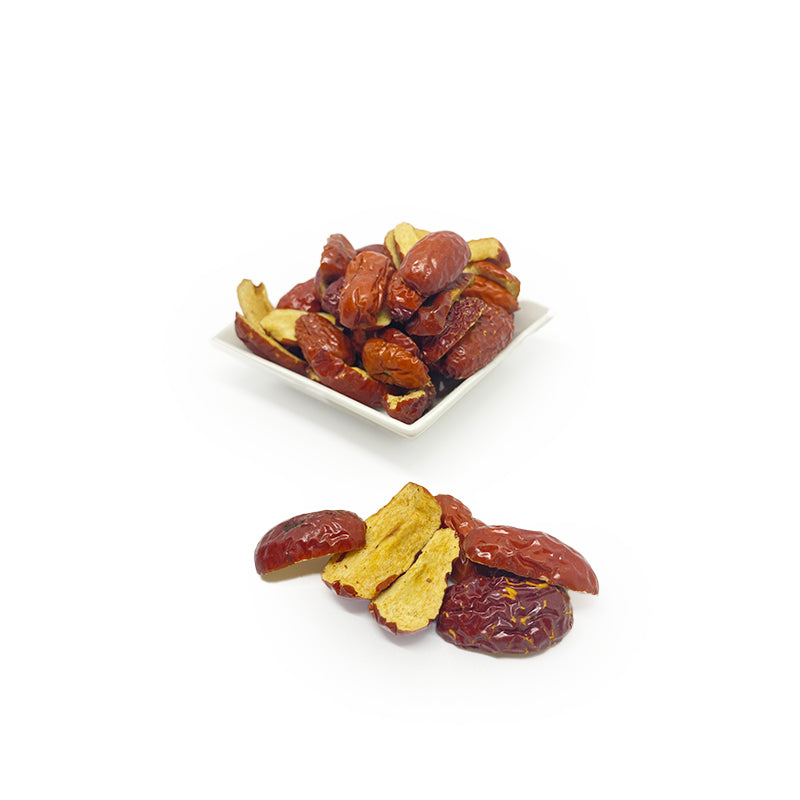 Pitted & Halved Red Dates / Dried Red Dates ( Seedless ) 801010