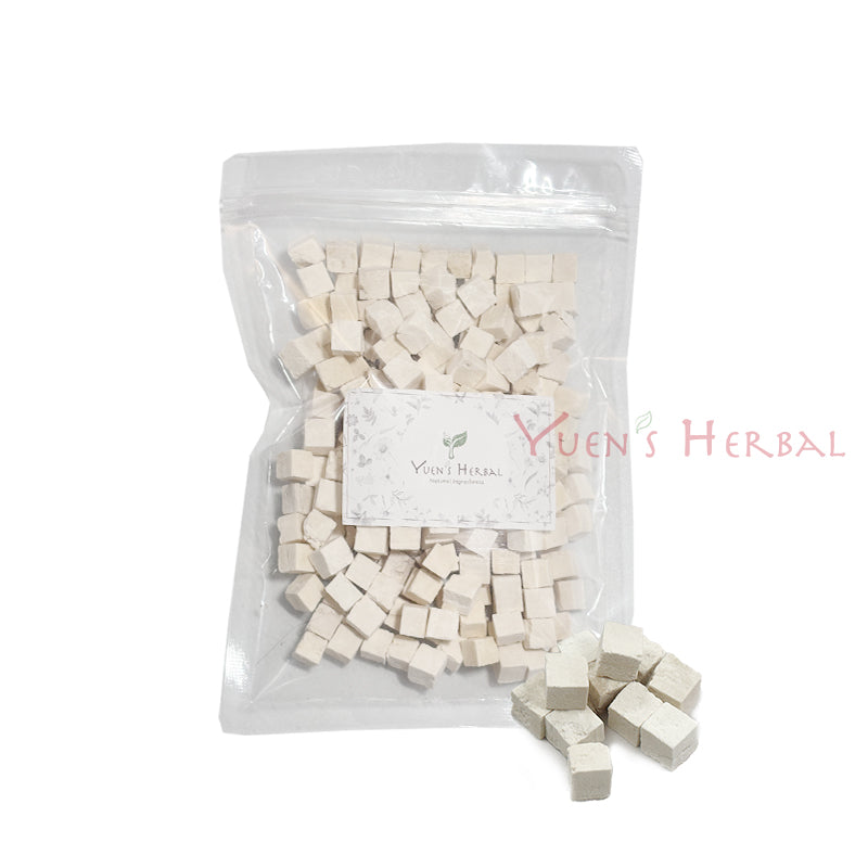 Premium Dried Poria Cocos Cubes (Fu Ling / Tuckahoe) - All-Natural Botanical Ingredients 801045