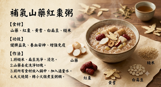 Nourishing Yam & Red Date Congee